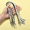 Waxed Cotton Cord Necklace Making MAK-YW0001-25A-5