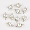 Alloy Rhinestone Cabochons MRMJ-T014-03B-1