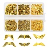 105Pcs Tibetan Style Alloy Beads TIBEB-FS0001-09-1