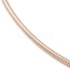 Casual Style 304 Stainless Steel Choker Necklaces STAS-O037-02RG-2