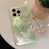 Summer Green Butterfly TPU Plastic Mobile Phone Cover PW-WG901B1-09-2