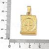 Religion Theme 304 Stainless Steel Pendants STAS-F336-06F-G-3