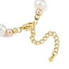 Rack Plating Brass Micro Pave Cubic Zirconia Charm Bracelets BJEW-P341-13G-01-3