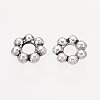 Tibetan Style Alloy Daisy Spacer Beads LS-A61-3