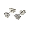 304 Stainless Steel Stud Earrings for Women EJEW-G459-01A-P-2