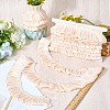 5M Double Layer Polyester Pleated Lace Ribbon OCOR-CY0001-41E-3