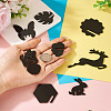 32Pcs 8 Styles Acrylic Wine Glass Charms OACR-TA0003-96-6