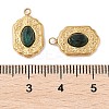 Natural Green Spot Jasper Pendants STAS-P380-23G-02-3