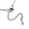 Non-Tarnish 304 Stainless Steel Pendant Necklaces LS-NJEW-P306-03P-3