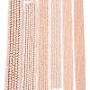 Electroplate Opaque Solid Color Glass Beads Strands EGLA-A044-P6mm-L05-2