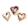 Brass Glass Rhinestone Sew on Rhinestones RGLA-B004-02G-B-1