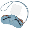 1Pc PU Leather Eyeglasses Strap with Bag AJEW-CN0002-62C-1