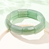 Rectangle Natural Green Aventurine Beaded Stretch Bracelets for Women Men GG-CBA9ACE-C08-2