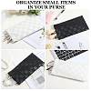 2Pcs 2 Colors PU Imitation Slip-in Leather Glasses Case AJEW-CN0003-26C-5