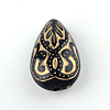 Teardrop Plating Acrylic Beads X-PACR-Q102-151B-1