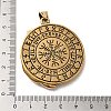 304 Stainless Steel Big Pendants LS-STAS-D091-05AG-3