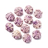 Synthetic Coral Dyed Carved Beads SHEL-D001-01C-1