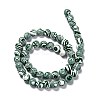 Synthetic Malachite Beads Strands G-I199-32-10mm-F-3