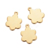201 Stainless Steel Charms STAS-K217-23G-3