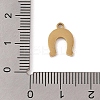 Ion Plating(IP) 304 Stainless Steel Enamel Charms STAS-Z083-04G-3
