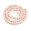Electroplate Glass Beads Strands EGLA-A044-P6mm-A05-3