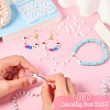 100Pcs 5 Styles Transparent Acrylic Beads OACR-TA0003-48C-5