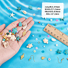DIY Natural Shell & Synthetic Turquoise Dangle Earring Making Kits DIY-PH0023-57-3