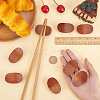 8Pcs Wood Chopsticks Stand DJEW-FG0001-26-3