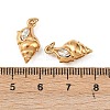 304 Stainless Steel with Clear Cubic Zirconia Pendants STAS-G364-05G-3