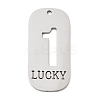 304 Stainless Steel Pendants STAS-D200-02B-P-1