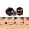 Natural Rhodonite European Beads G-T092-10mm-26-3