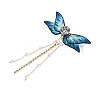 Butterfly Epoxy Resin Pins JEWB-N010-01-2