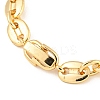 Golden Brass Micro Pave Cubic Zirconia Link Bracelets BJEW-P314-A01-G-3