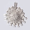 Tibetan Style Alloy Chandelier Components Links TIBE-F025-20AS-2