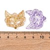 Luminous Transparent Resin Cabochons CRES-L045-08-5