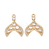 Brass Micro Pave Cubic Zirconia Pendants KK-K407-46A-G-1