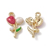 Alloy Enamel Pendants ENAM-K066-09B-2