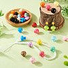 30Pcs Opaque Acrylic Bead OACR-TA0004-04-7