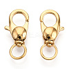 304 Stainless Steel Swivel Lobster Claw Clasps STAS-R065-10G-2