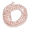 Transparent Glass Beads Strands GLAA-L050-A12-2