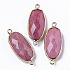 Natural Rhodochrosite Links Connectors G-R472-03G-1