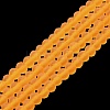 Transparent Glass Beads Strands EGLA-A034-T8mm-MD05-2