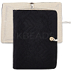 1Pc Cotton and Linen Binder Book Cover AJEW-FH0006-82A-1