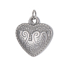 304 Stainless Steel Pendants STAS-OY010-36P-1