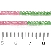 Transparent Gradient Color Cubic Zirconia Strand ZIRC-NH0002-01H-4