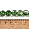 Handmade Dichroic Foil Glass Beads Strands DICH-U001-10C-4