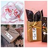 Flower Pattern Paper Gift Tag Stickers DIY-C011-02A-5
