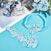 Polyester Lace Elastic Bridal Garters DIY-WH0308-149B-5