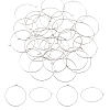 200pcs 316 Surgical Stainless Steel Hoop Earring Findings STAS-HS0001-26B-1