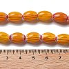 Handmade Millefiori Lampwork Beads Strands LAMP-F035-12J-4